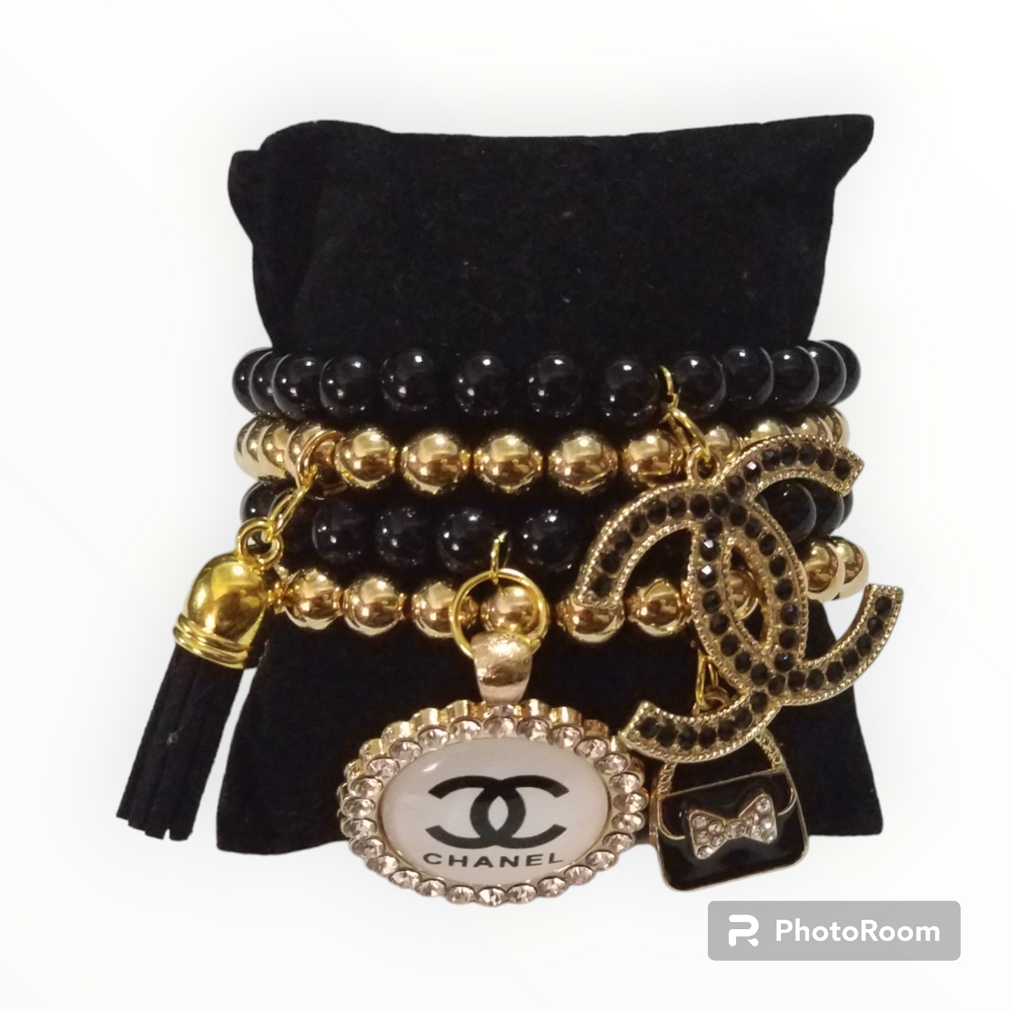 Designer charm bracelet