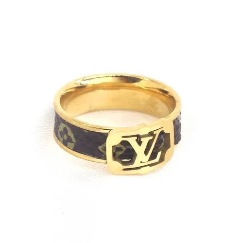 LV Designer Inspired Ring
