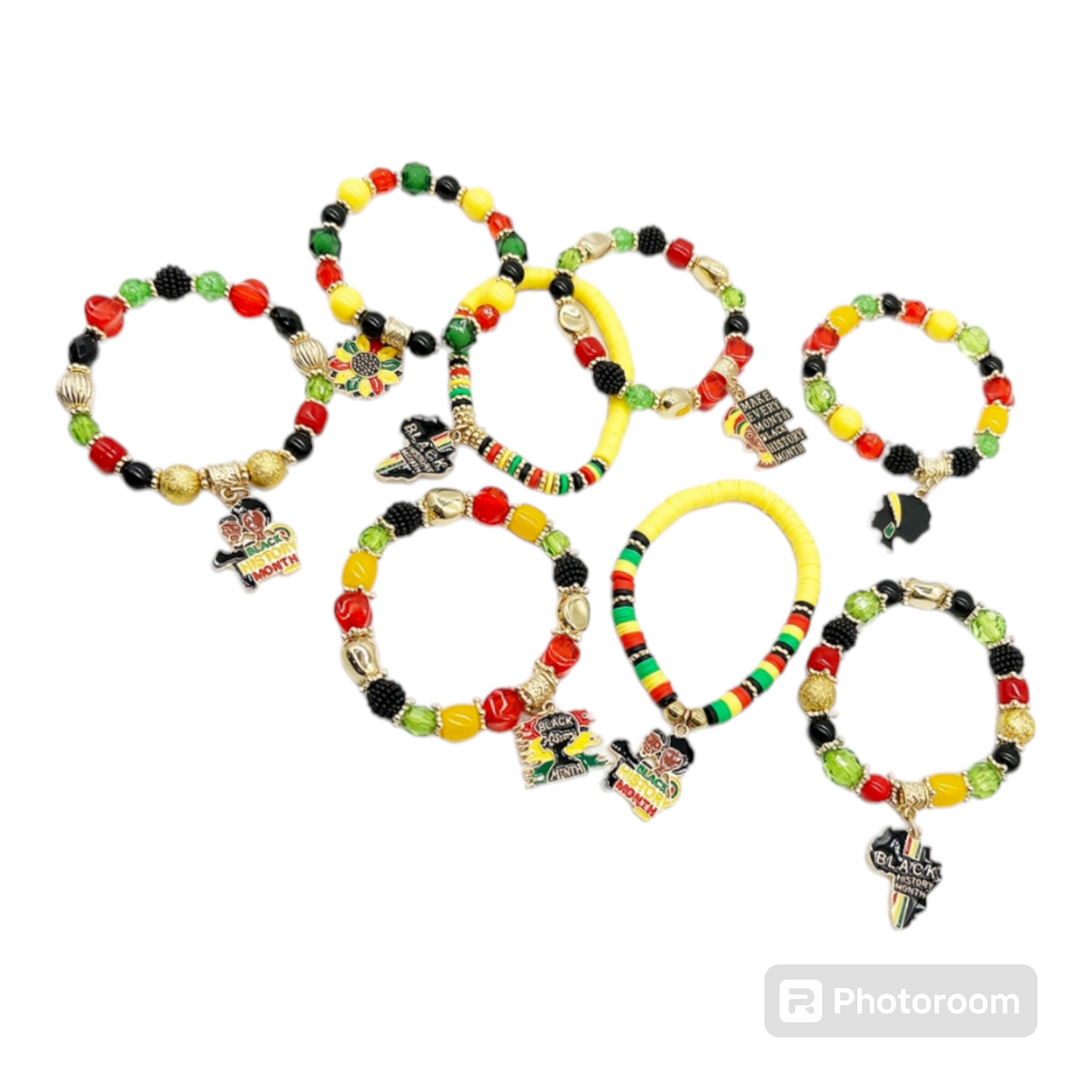 African beaded bracelets