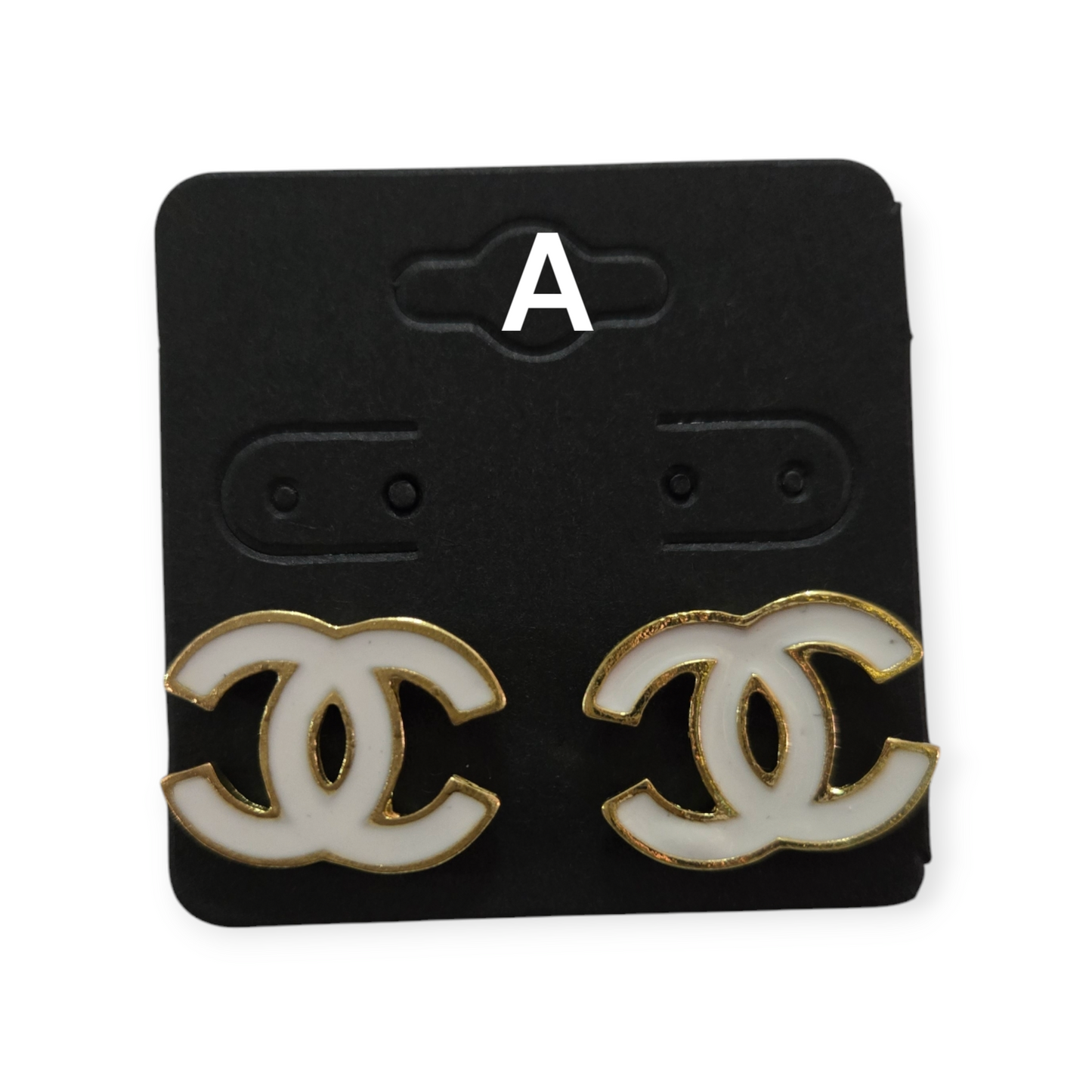 Chanel inspired earrings