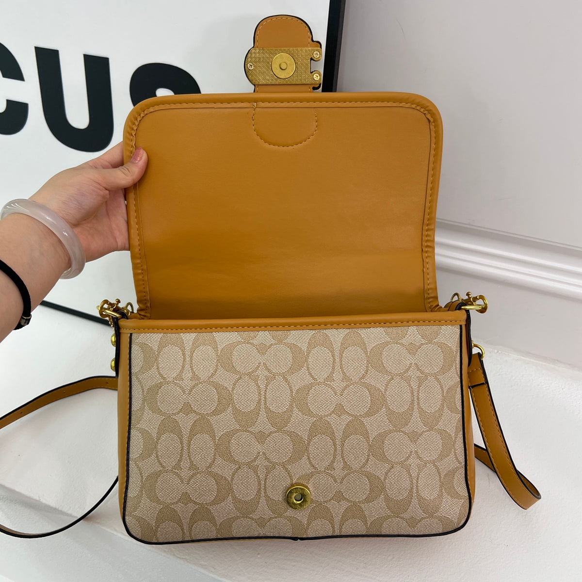 Coach inspired handbag