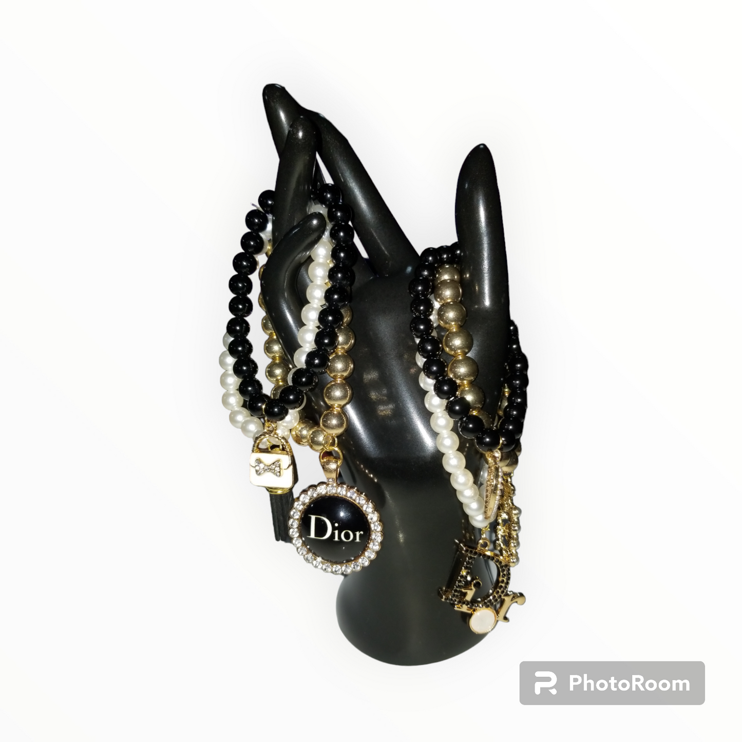 Custom made designer charm bracelet