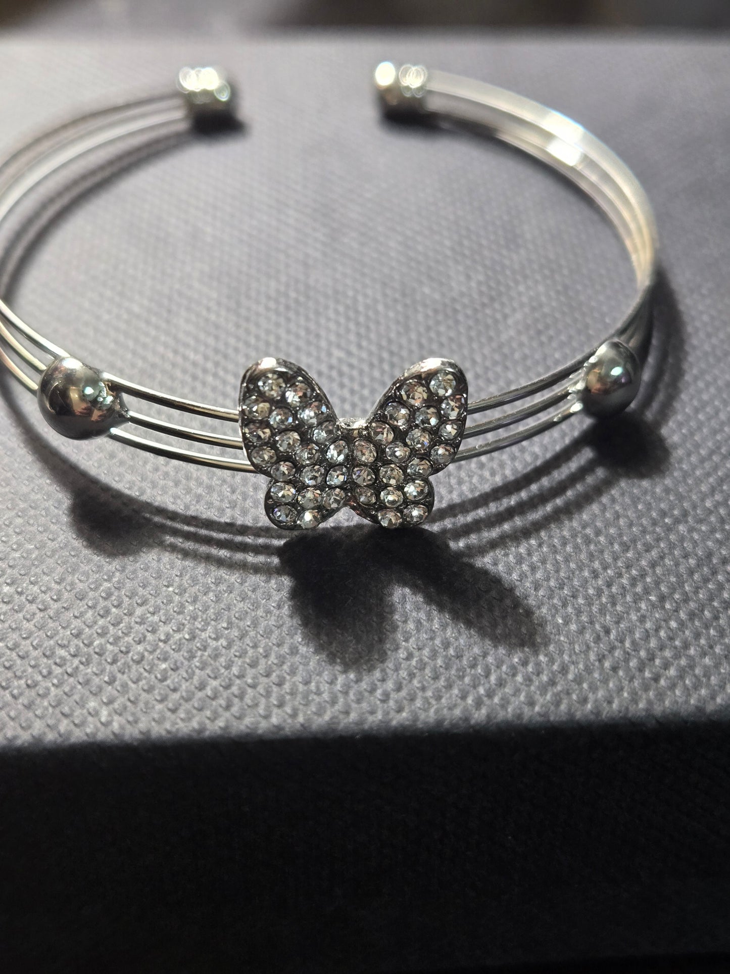 Little Girl butterfly bangle