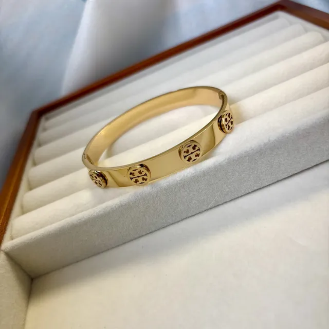 Tory Burch inspired Hinge Bangle
