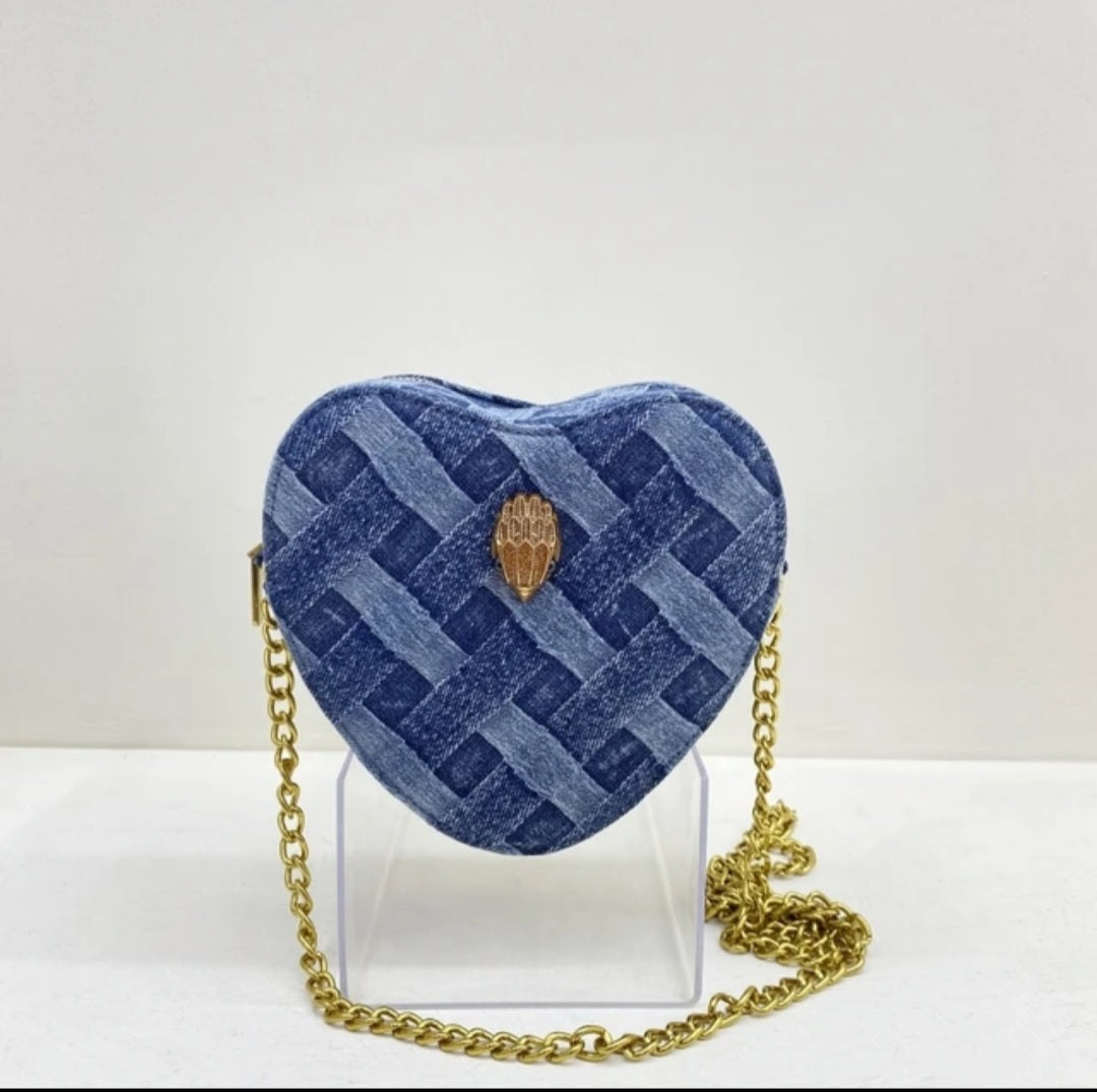Kurt Geiger denim inspired handbag