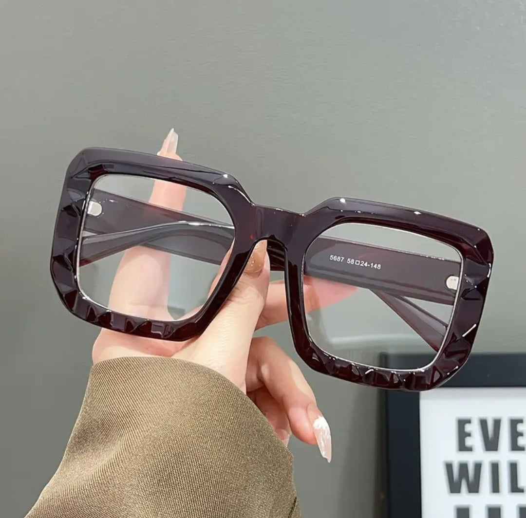 Oversized square eyewear