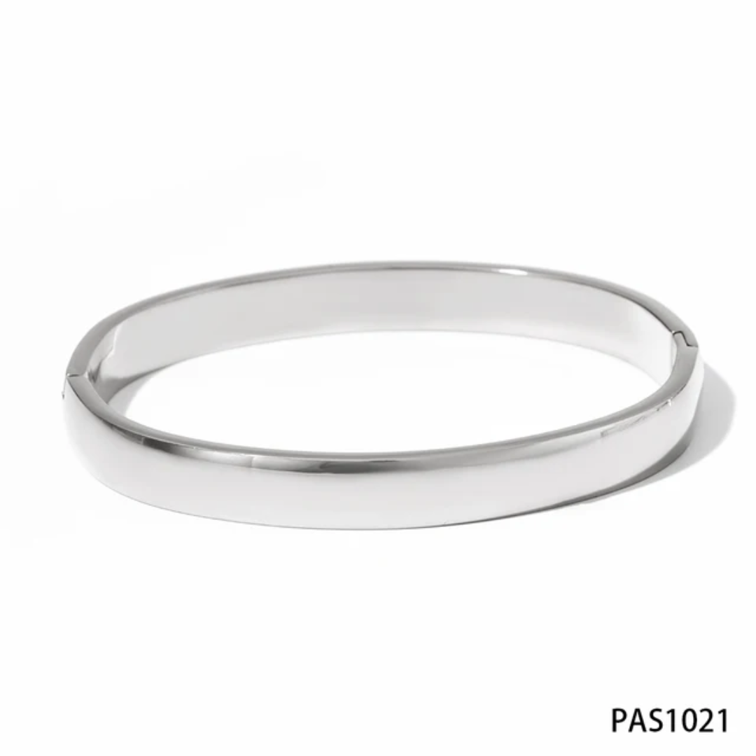 Chunky 8mm Stainless Steel Bangles
