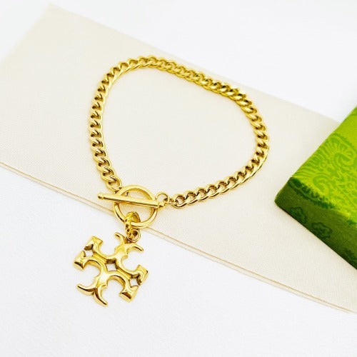 Tory Burch inspired bracelet