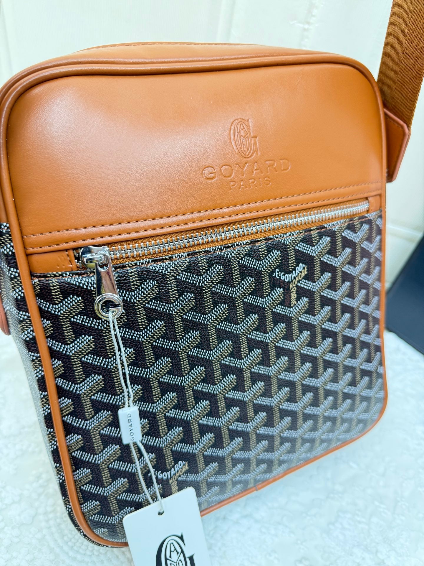 Goyard Inspired crossbody