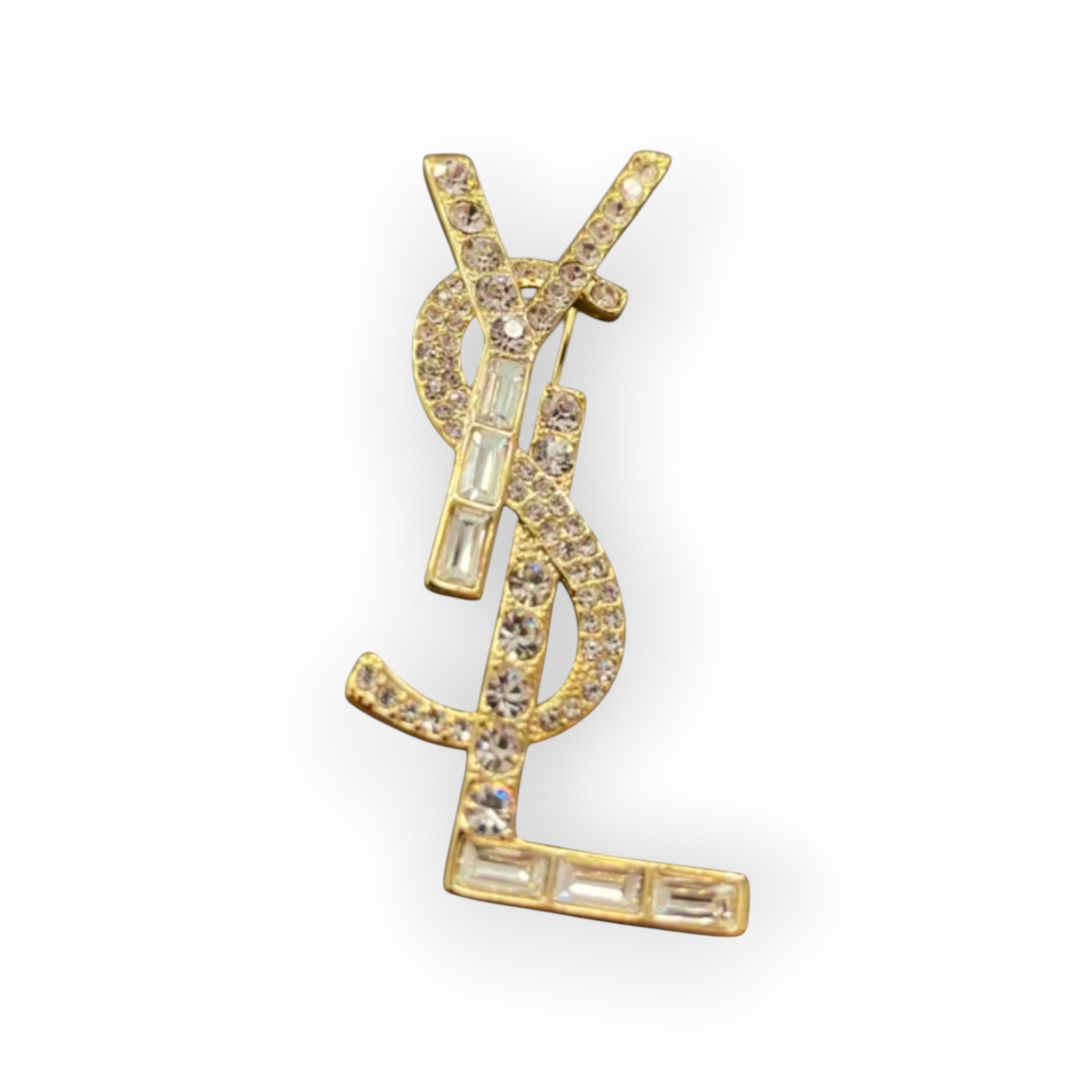 YSL. Designer Inspired Brooches