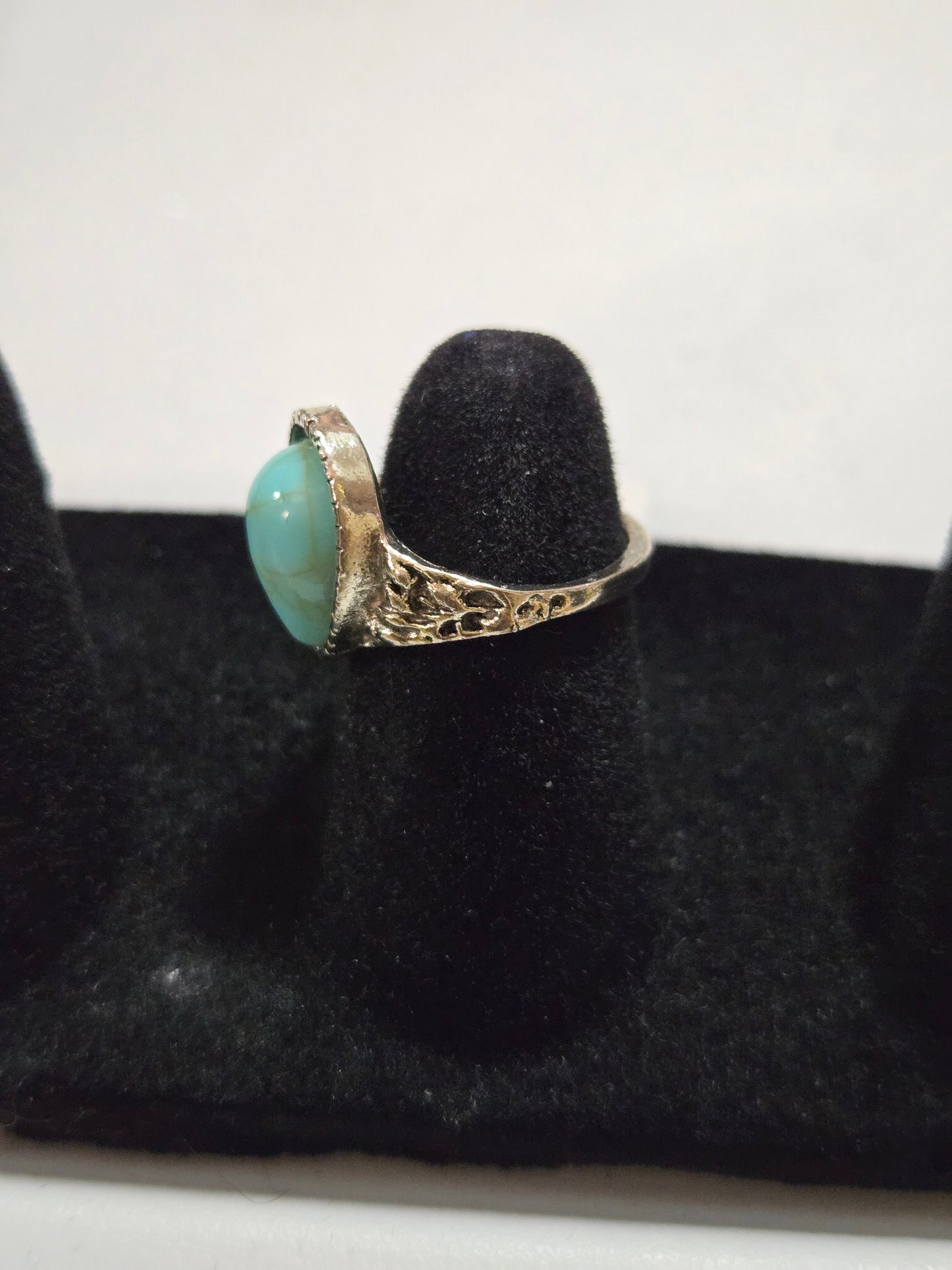 Boho Vintage inspire Turquoise Rings