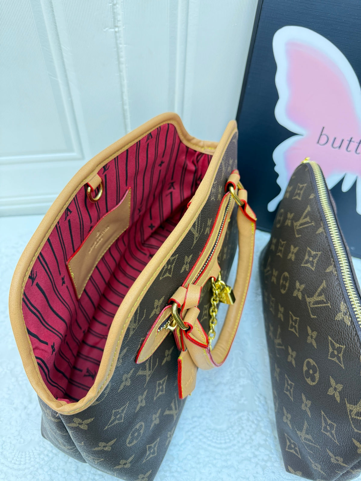 LV inspired Handbag