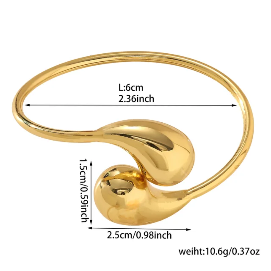 Stainless Steel Water Drop Bracelet