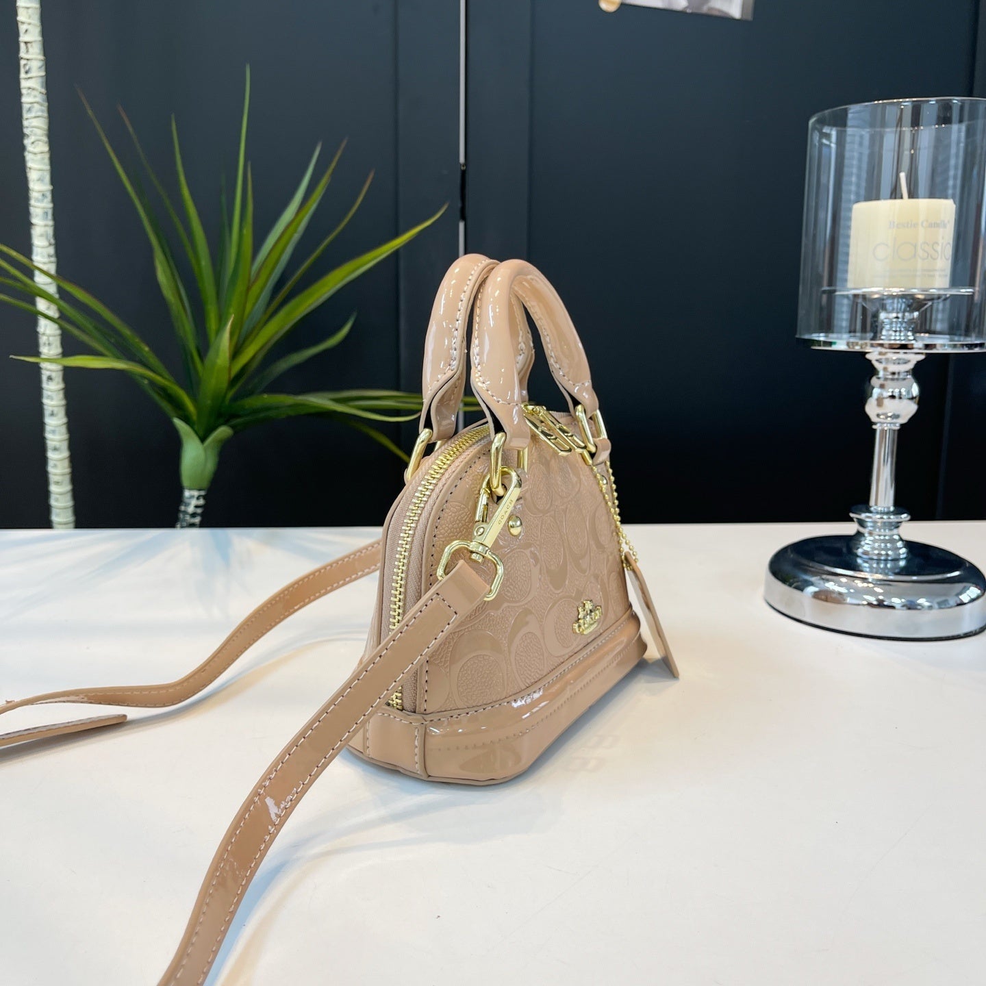 Coach inspired mini handbag