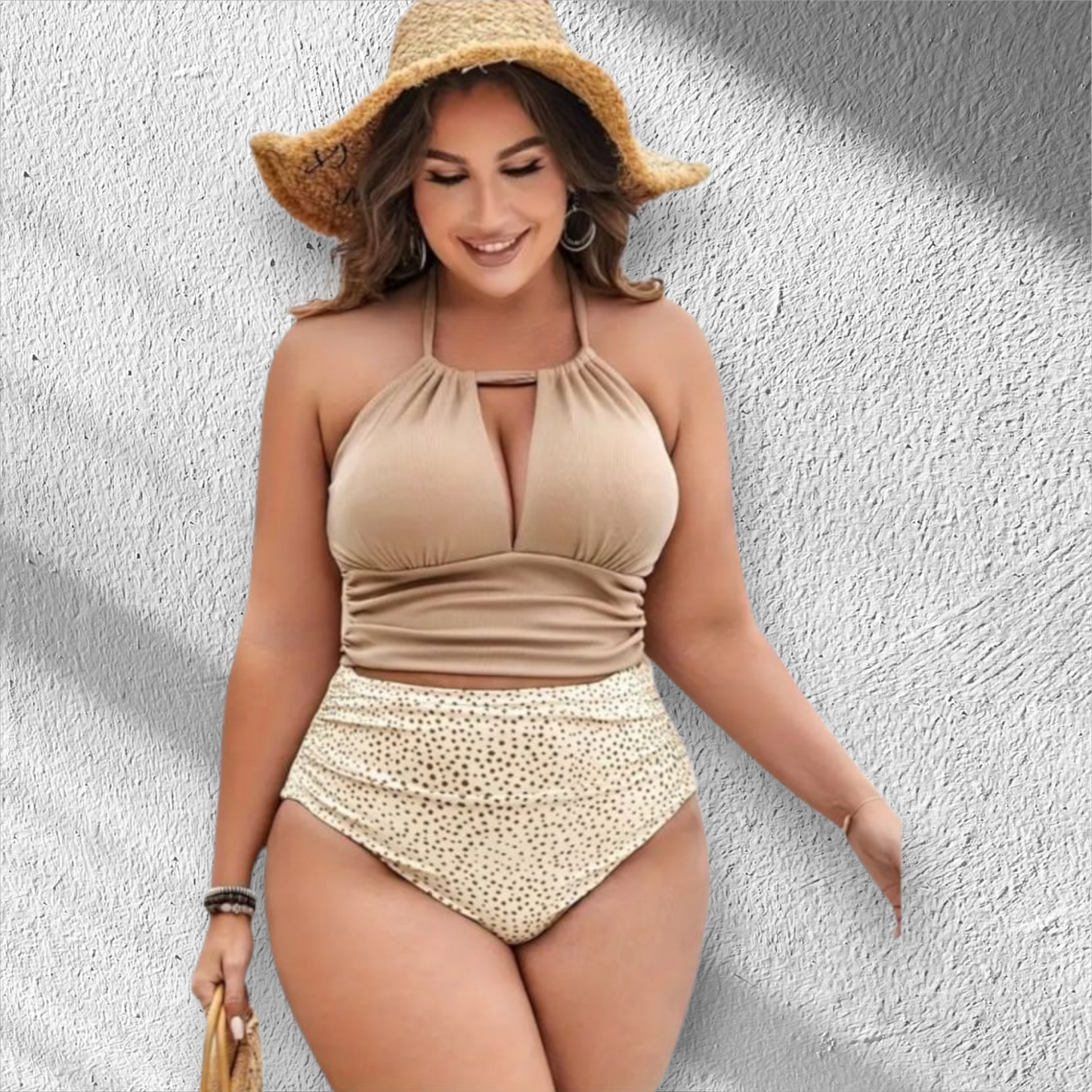 Plus size 2pc Bikini set