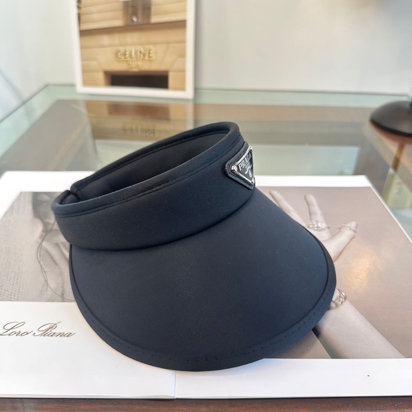 Prada Inspired Visor