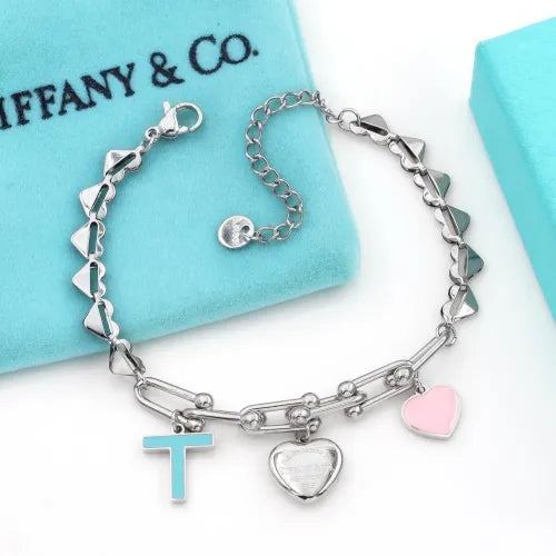 Tiffany Co inspired T-Heart Necklace