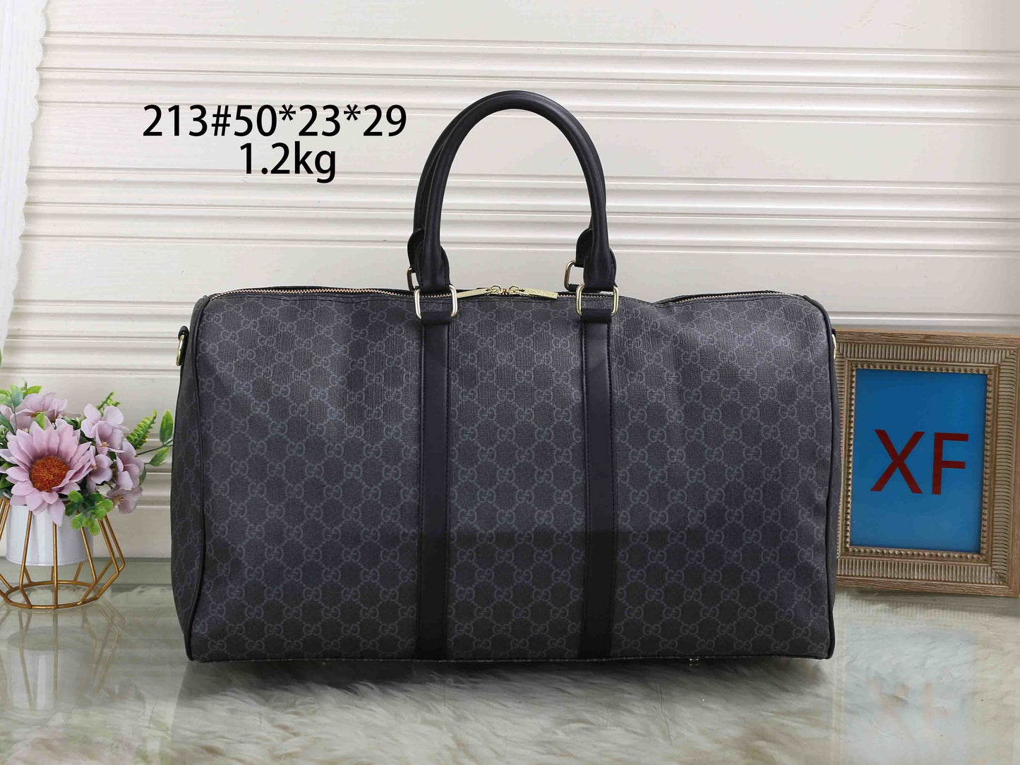 Gucci inspired Duffle Bag