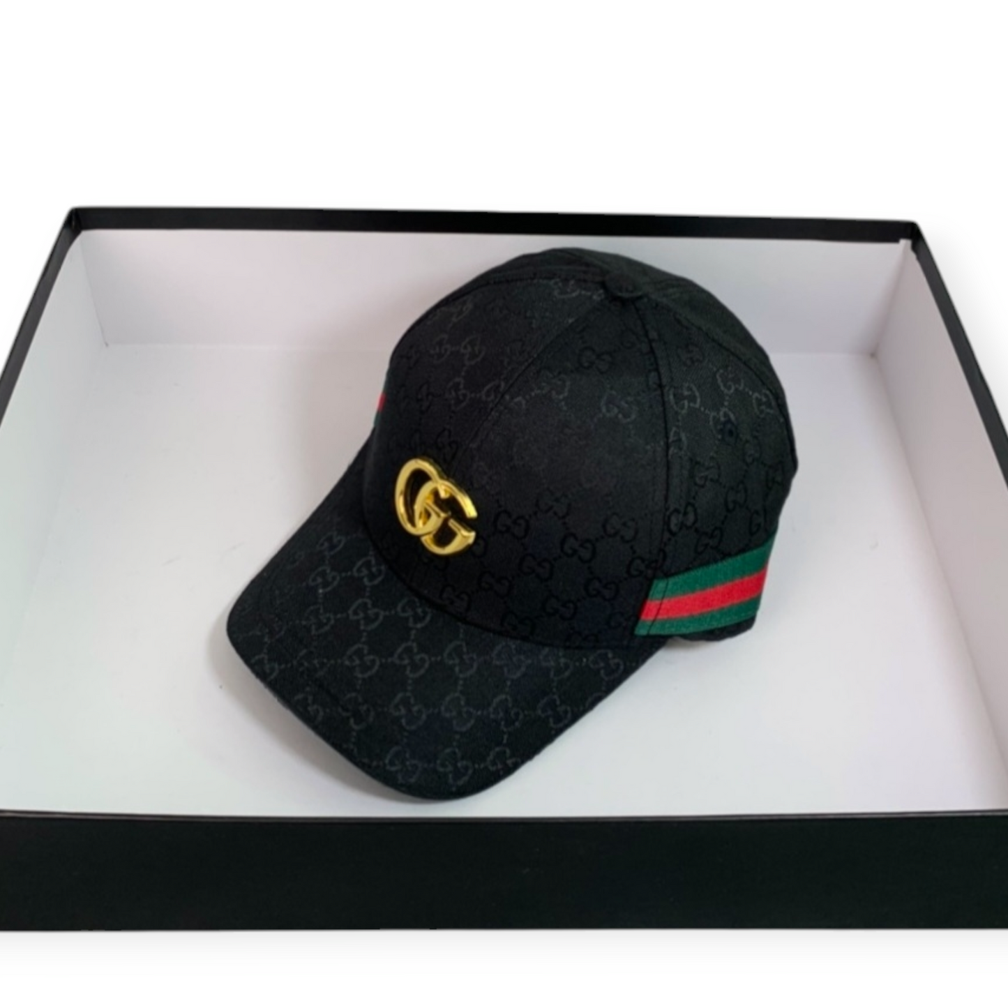 Gucci Designer Inspired Canvas Baseball Cap