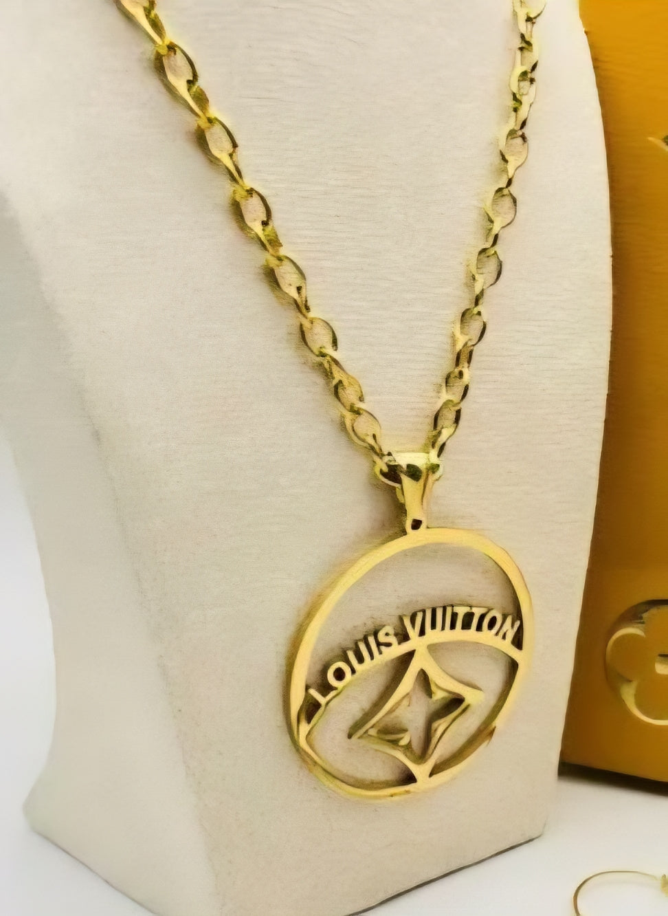 LV Designer Inspired Necklace