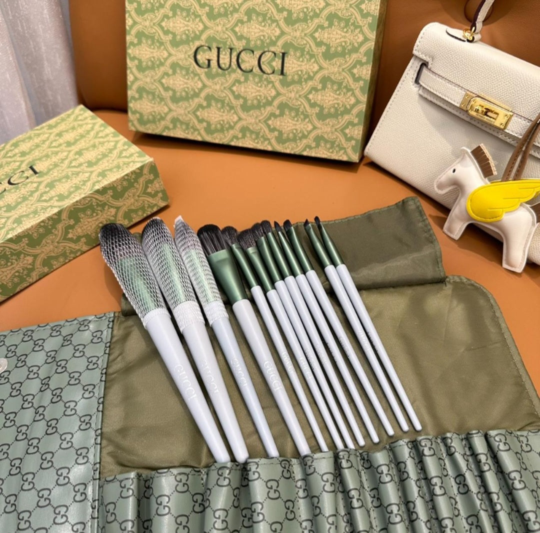 Gucci inspired makeup brush set