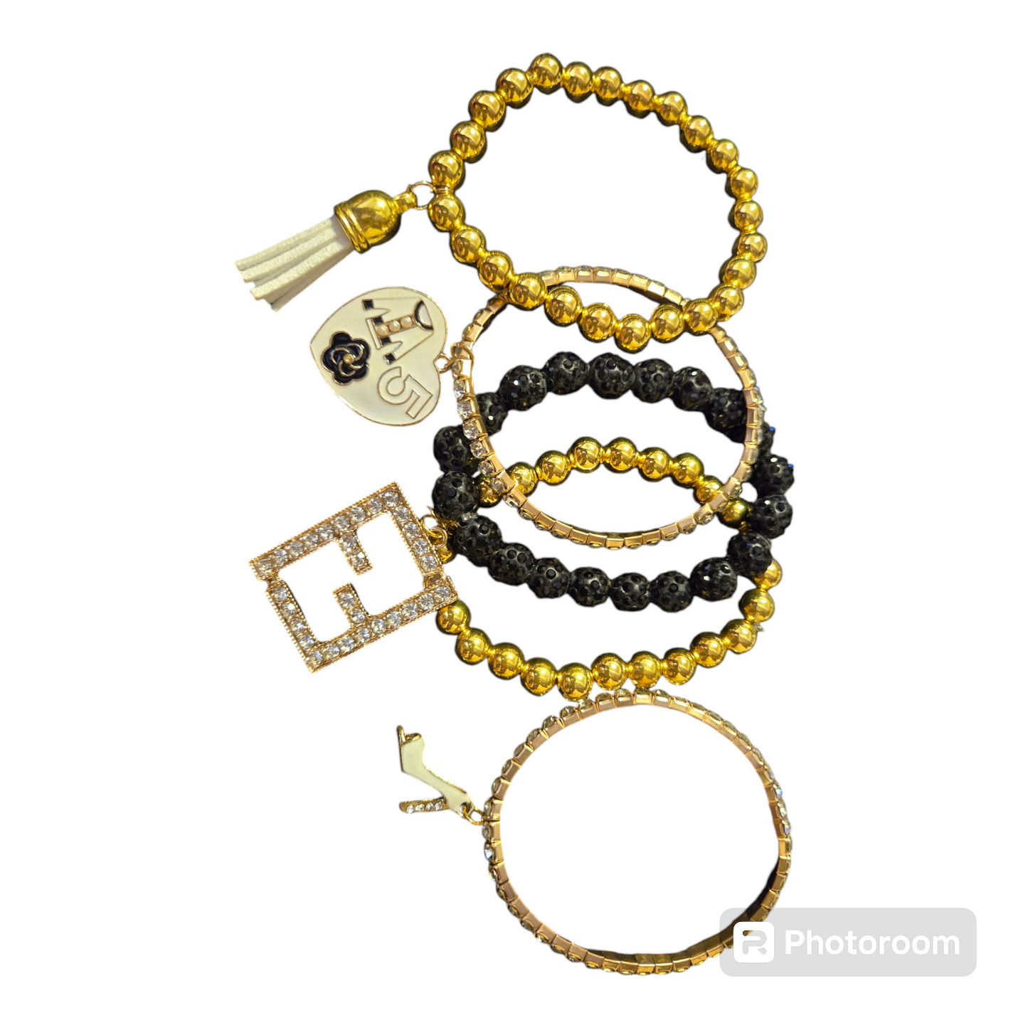 Fendi Inspired custom Made Bracelet