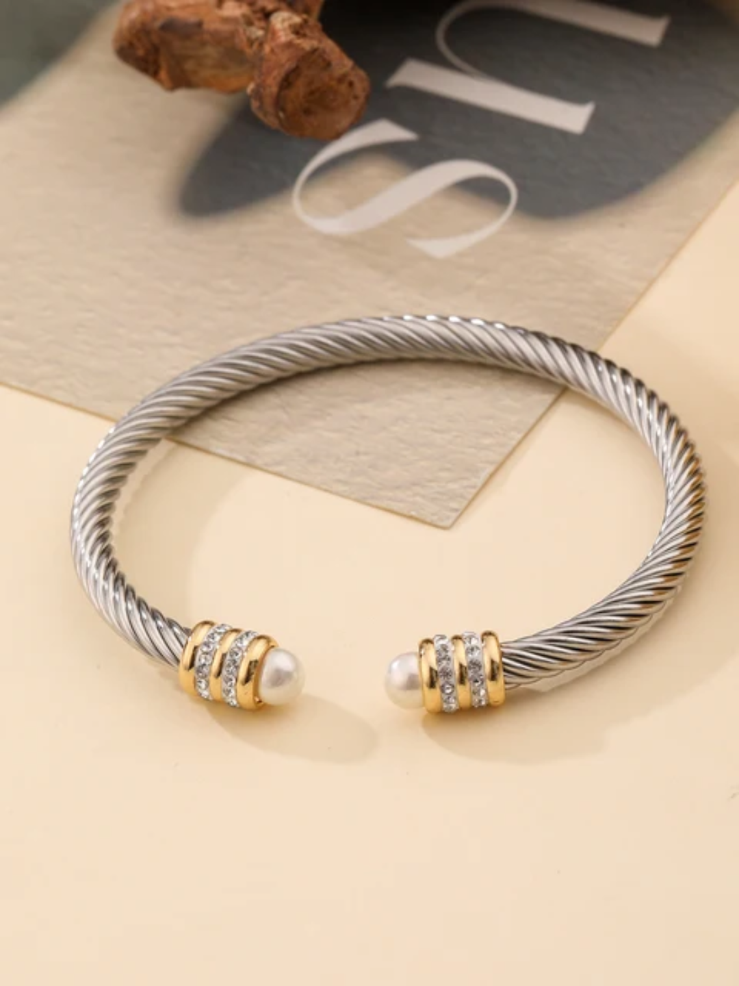 David Yurman inspired bracelet