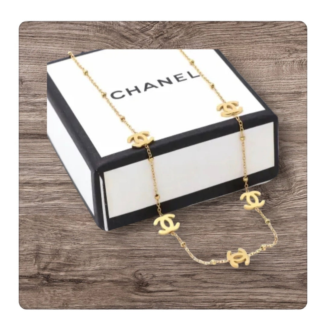Chanel Inspired necklace