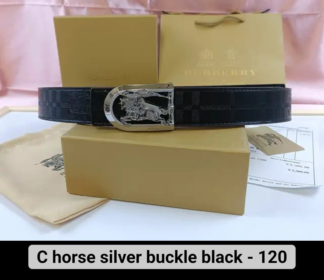 Burberry inspired Belts