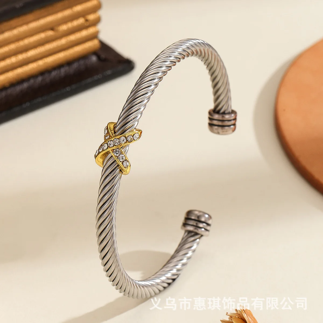 David Yurman inspired bracelet