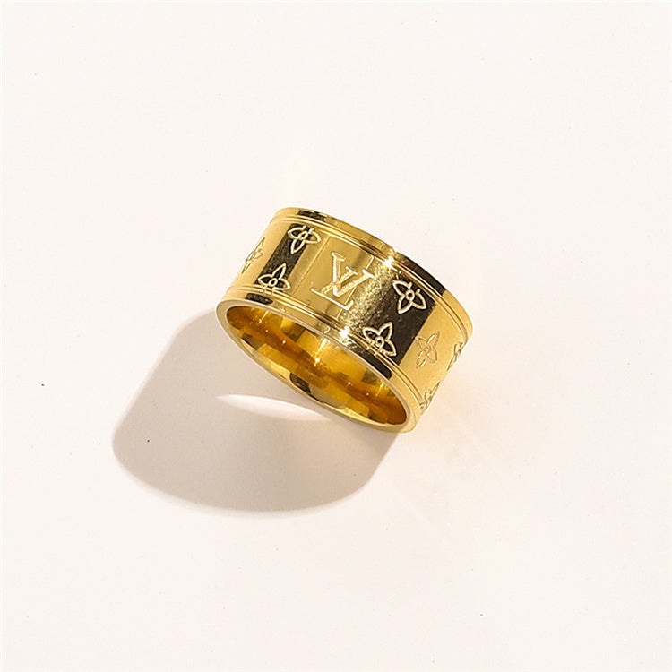 LV Designer Inspired Ring