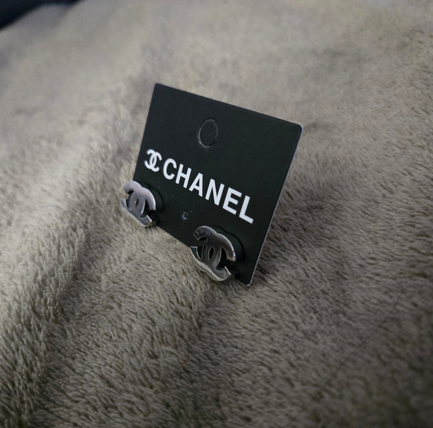 Chanel inspired earrings