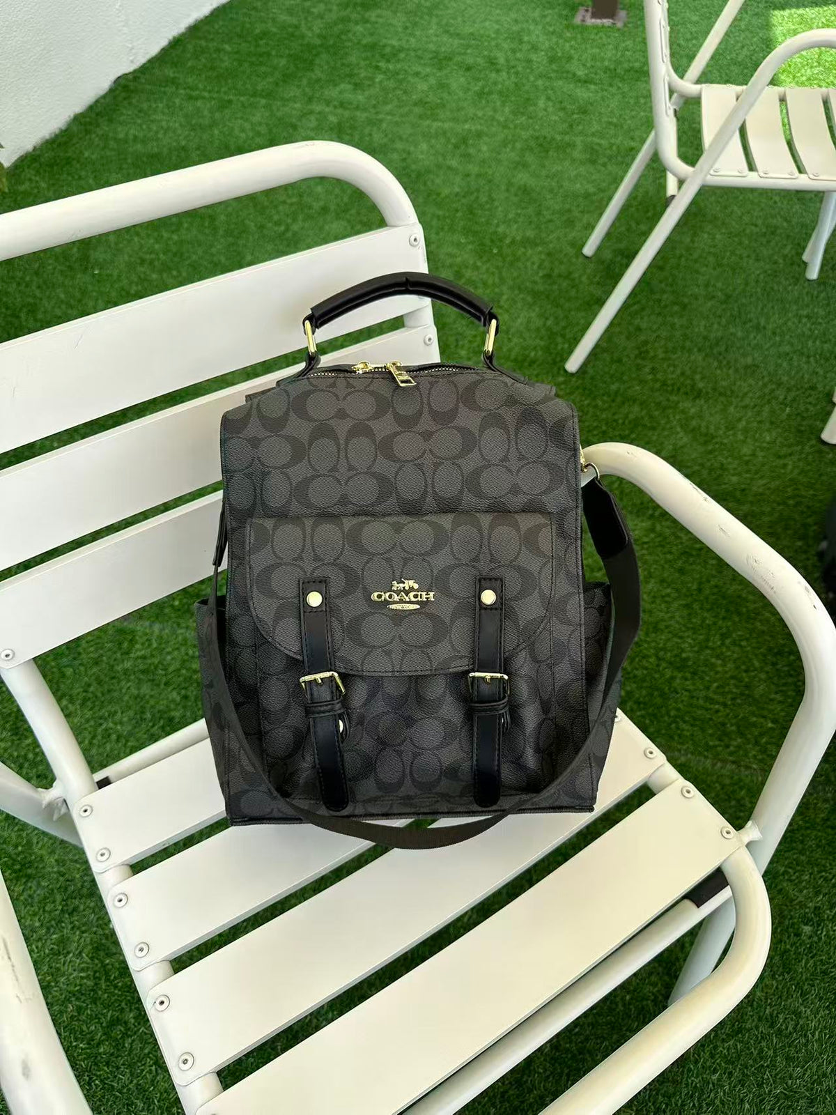 Coach inspired Backpack