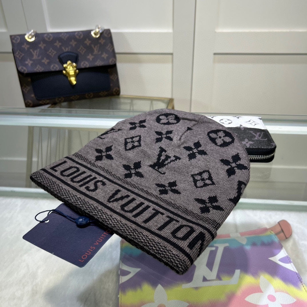 LV inspired Bennie Hats