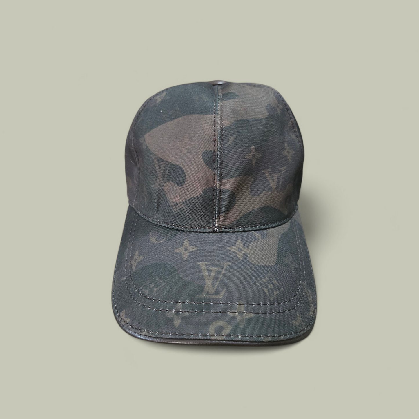 LV inspired Camo Baseball Cap
