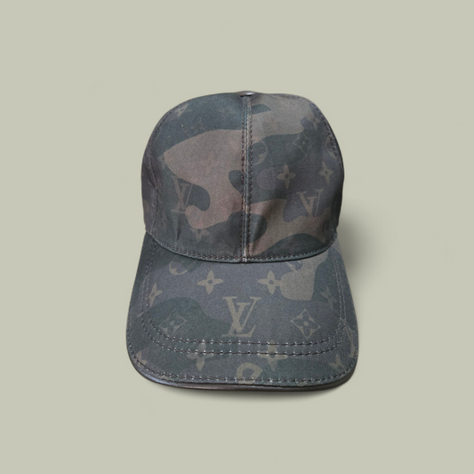 LV inspired Camo Baseball Cap