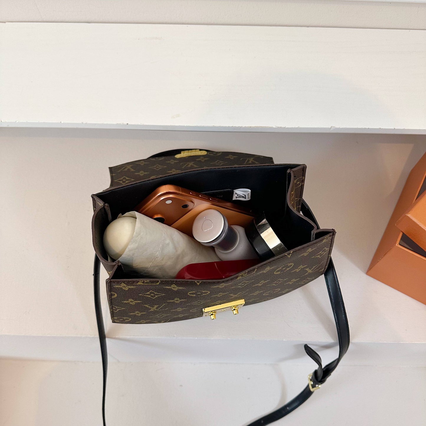 Lv inspired handbag