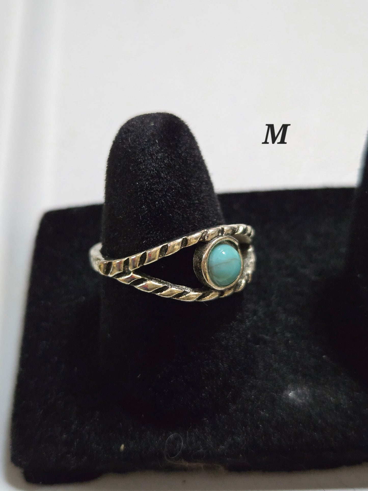 Boho Vintage inspire Turquoise Rings