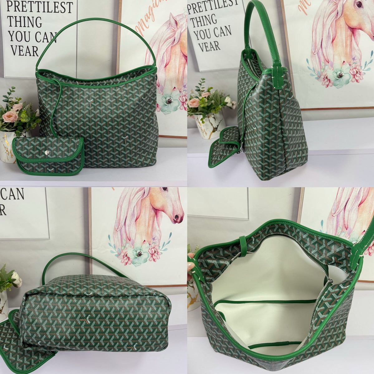 Goyard Inspired Handbag