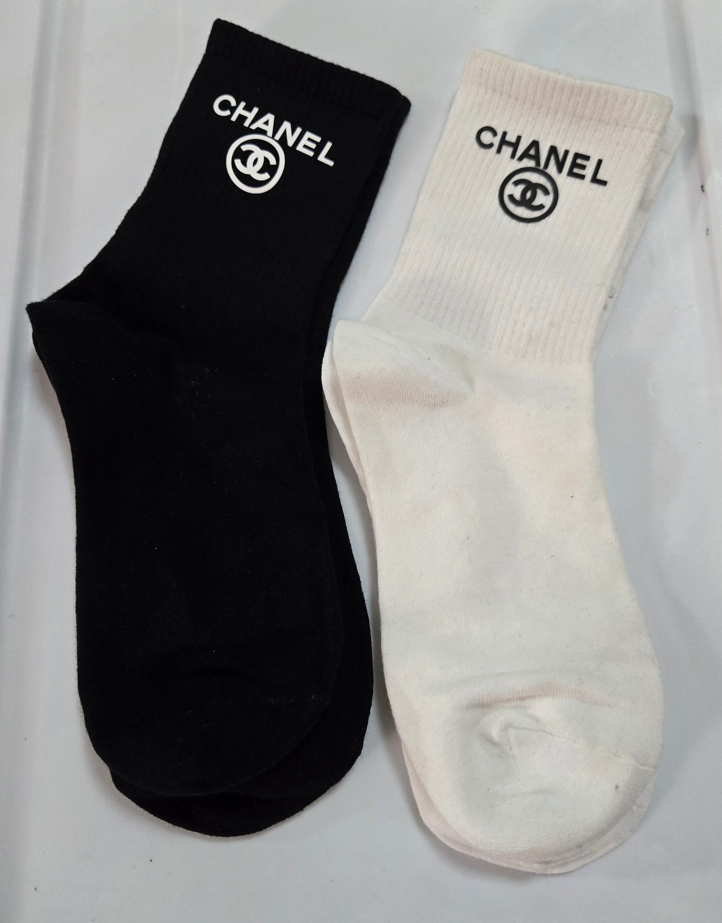 Chanel inspired socks set