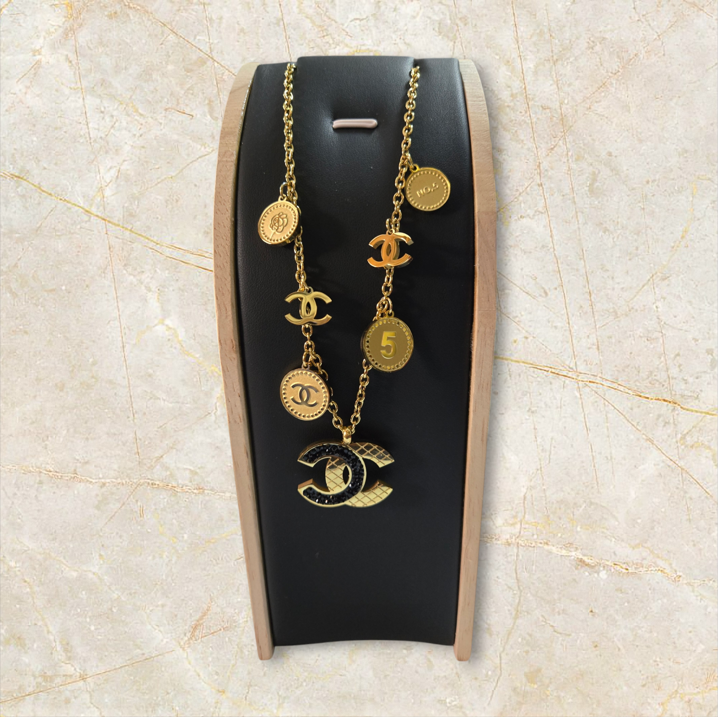 Chanel inspired necklace