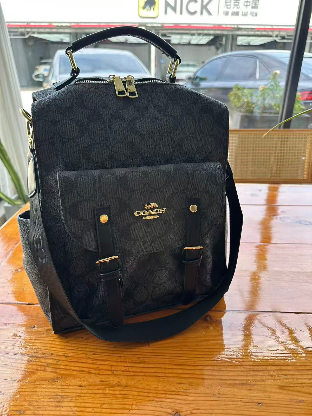 Coach inspired Backpack