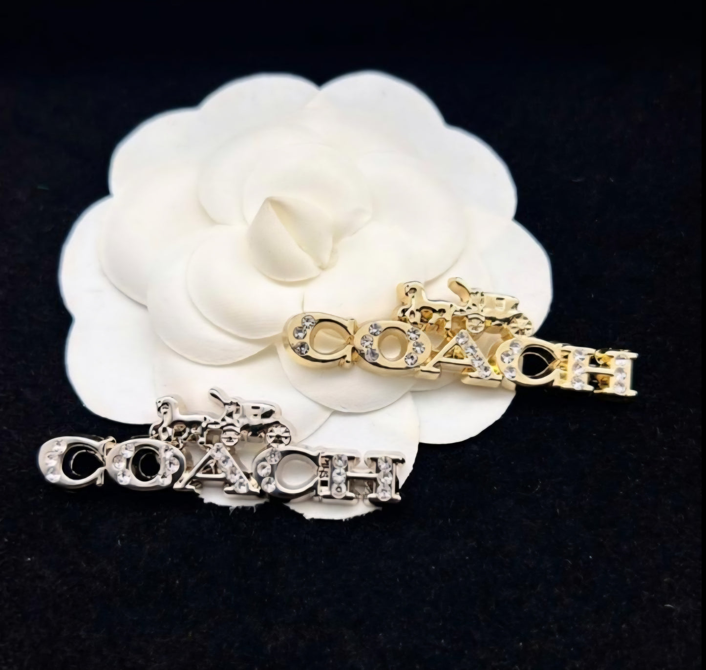 Coach Inspired Brooches