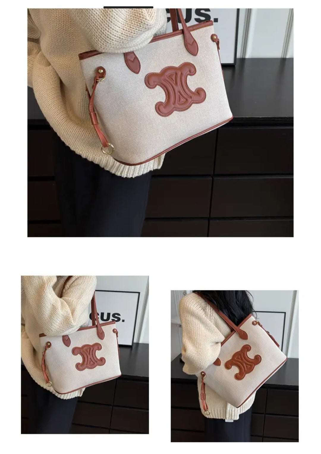 Celine inspired Tote Bags