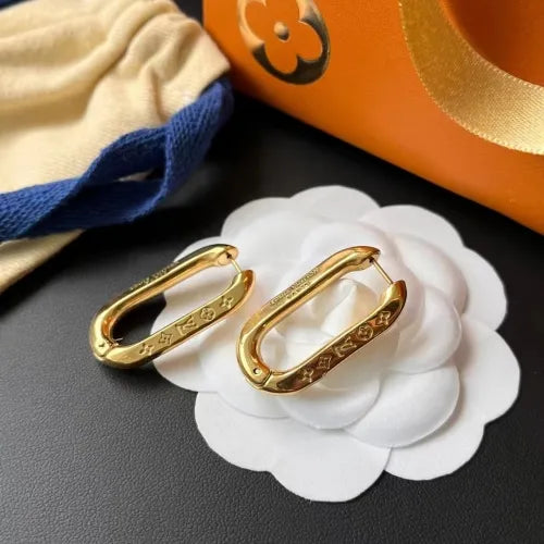 LV Designer Inspired Earrings