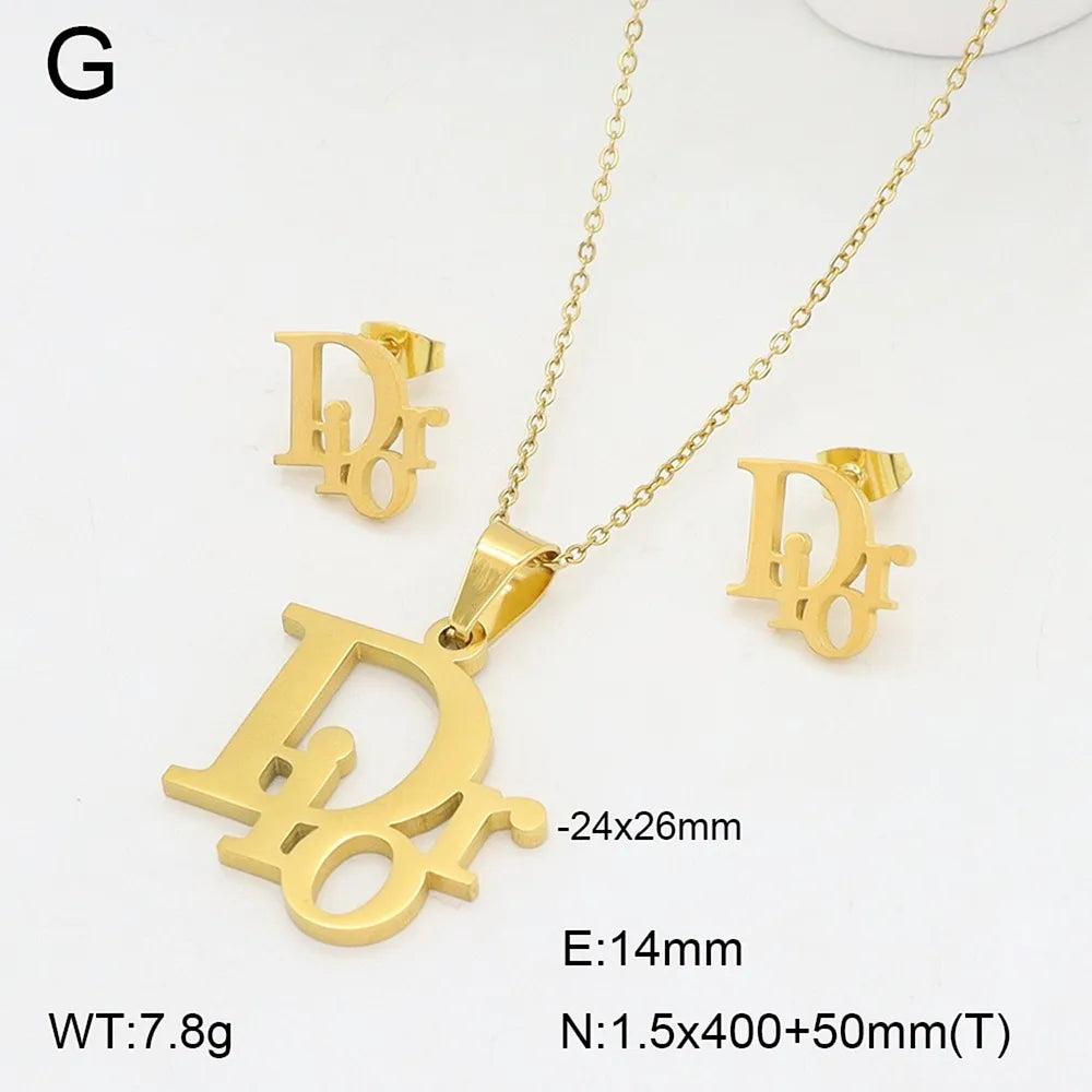 Christian Dior inspired Necklace and Earrings
