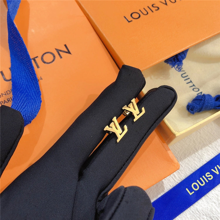 LV inspired earrings