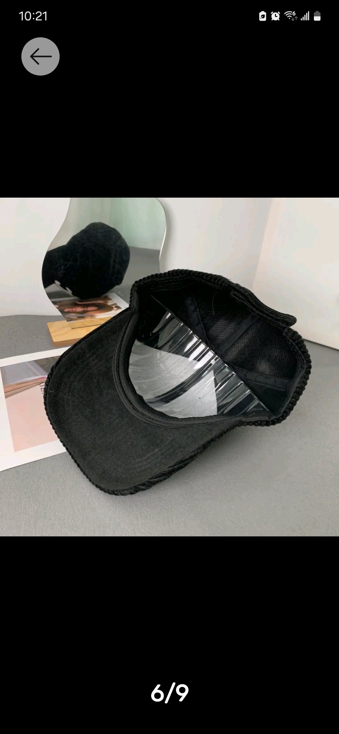 Chanel inspired baseball cap