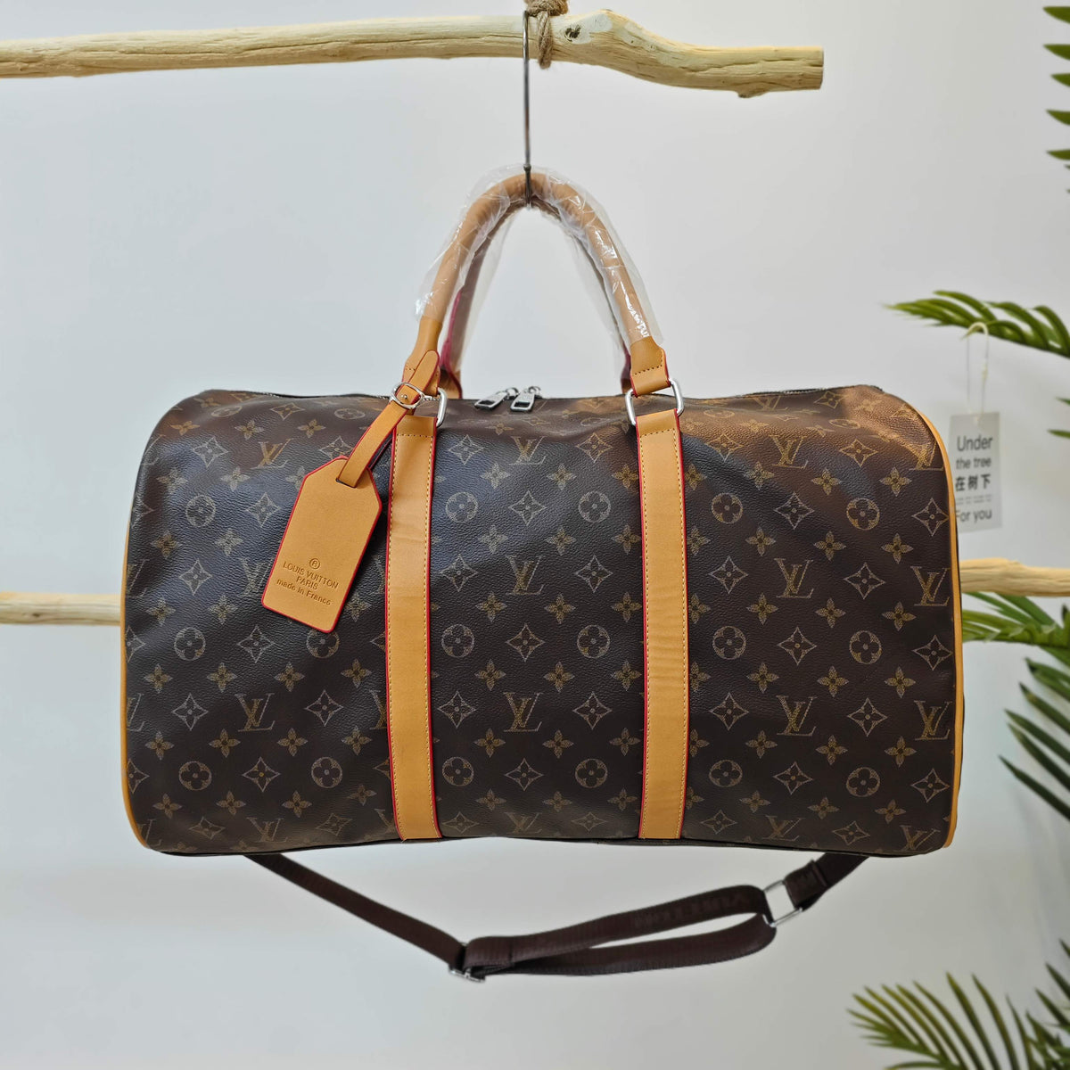 LV inspired Duffle Bag