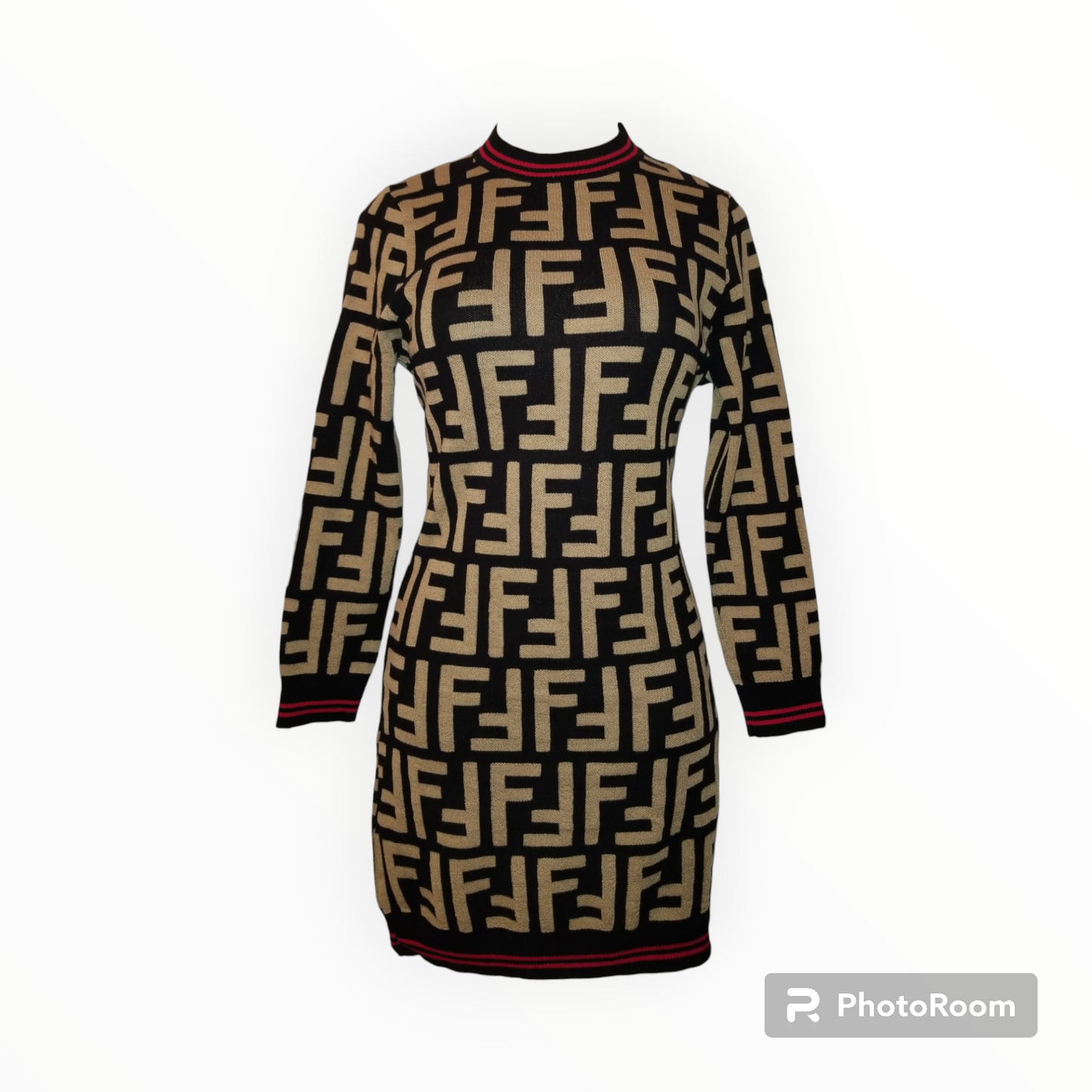 Designer inspired women sweater dress